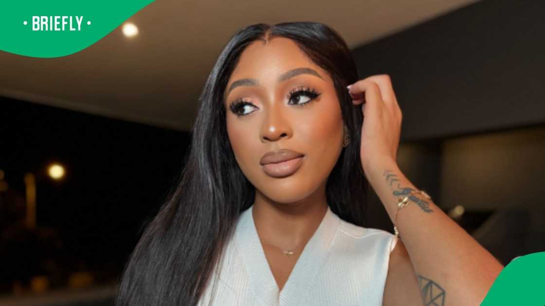 Nadia Nakai sparked romance rumours. Nadia Nakai sparked romance rumours.