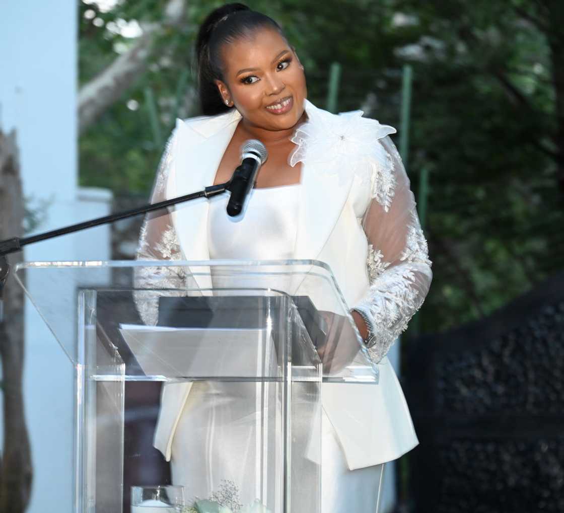 Anele Mdoda reacted tot he EC floods. Anele Mdoda reacted tot he EC floods.