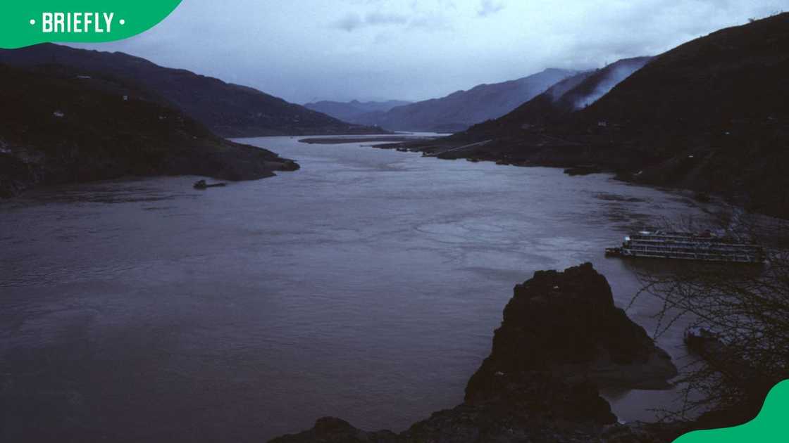 The Yangzi River in China The Yangzi River in China