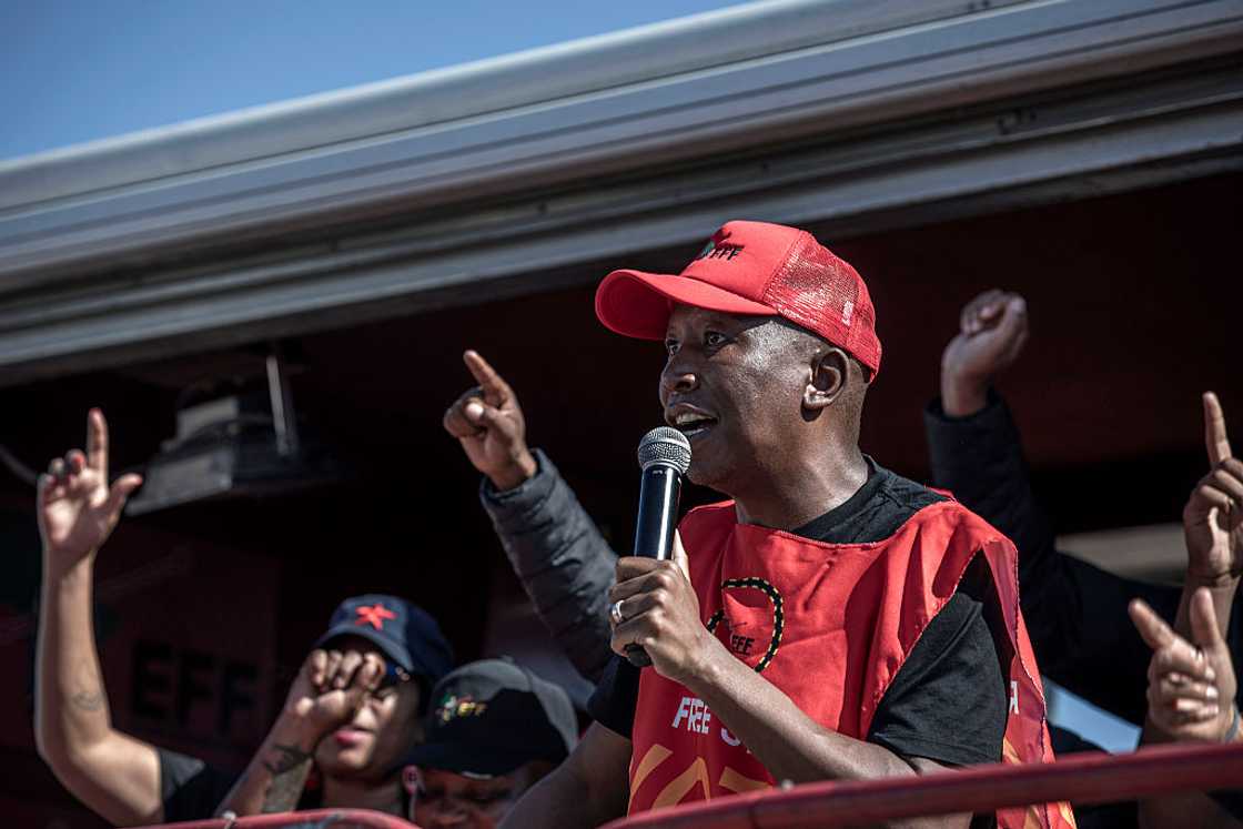 EFF president Julius Malema discussed Floyd Shivambu's removal as MKP's secretary-general EFF president Julius Malema discussed Floyd Shivambu's removal as MKP's secretary-general