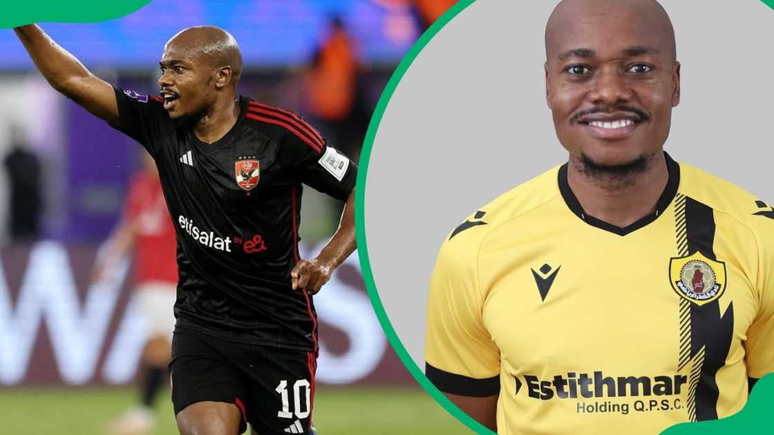 South African footballer Percy Tau South African footballer Percy Tau