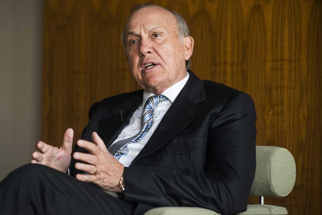 Christo Wiese speaking during a Bloomberg Television interview. Christo Wiese speaking during a Bloomberg Television interview.