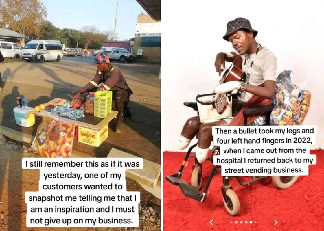 A man shared his journey from being able to walk to being wheelchair-bound. A man shared his journey from being able to walk to being wheelchair-bound.