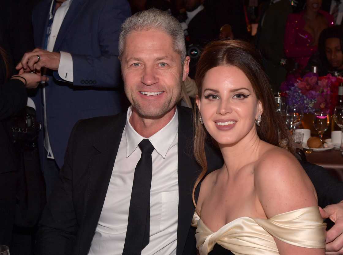 Sean Larkin and Lana Del Rey at the Pre-Grammy Gala Sean Larkin and Lana Del Rey at the Pre-Grammy Gala