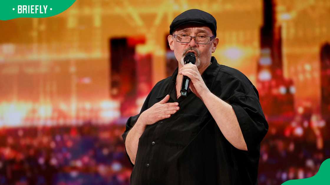 Richard Goodall during AGT auditions Richard Goodall during AGT auditions
