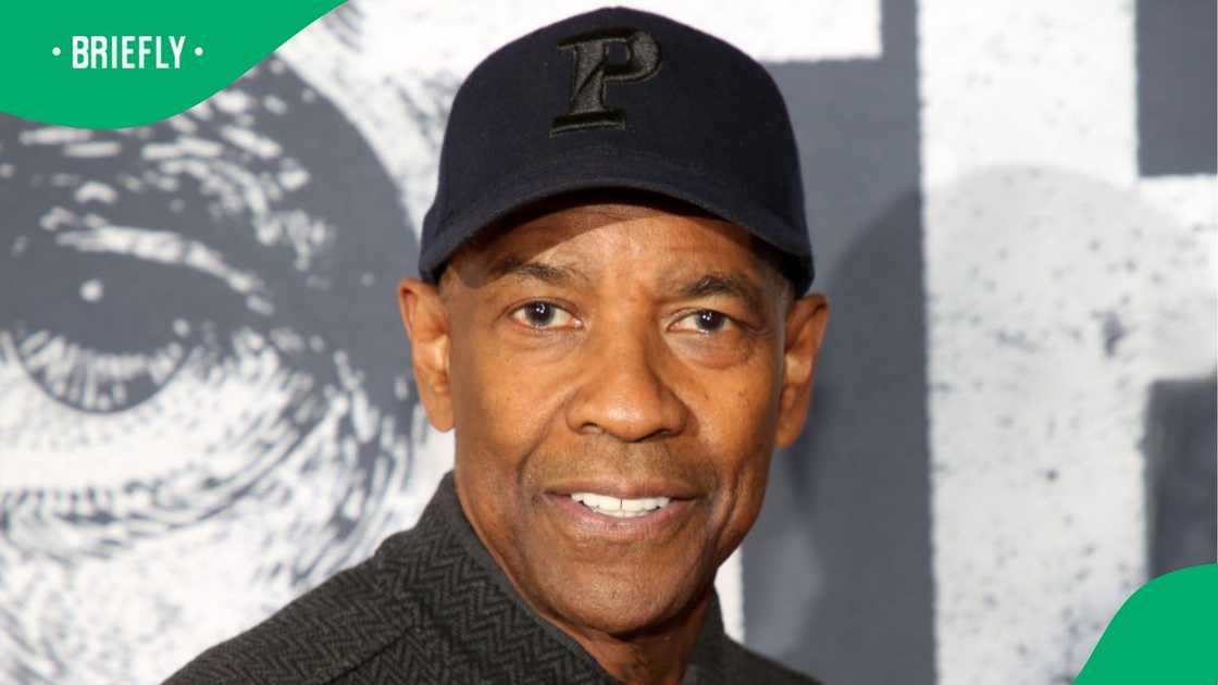 Denzel Washington supported an aspiring actress. Denzel Washington supported an aspiring actress.