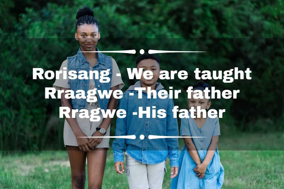 Tswana names starting with R Tswana names starting with R
