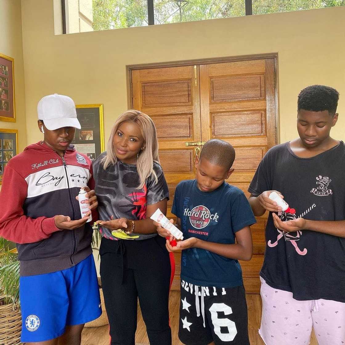 Carol Tshabalala's children Carol Tshabalala's children