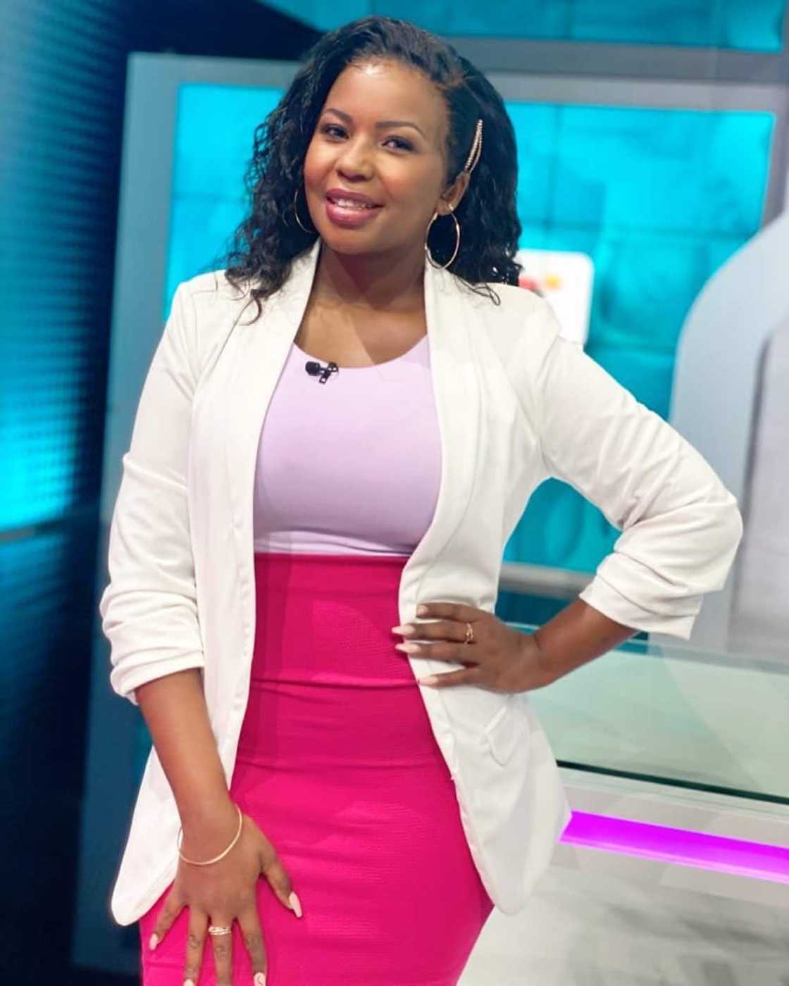 Carol Tshabalala at SuperSport Carol Tshabalala at SuperSport
