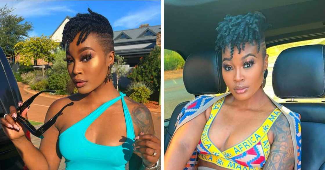 Lamiez Holworthy has changed her signature hairstyle Lamiez Holworthy has changed her signature hairstyle