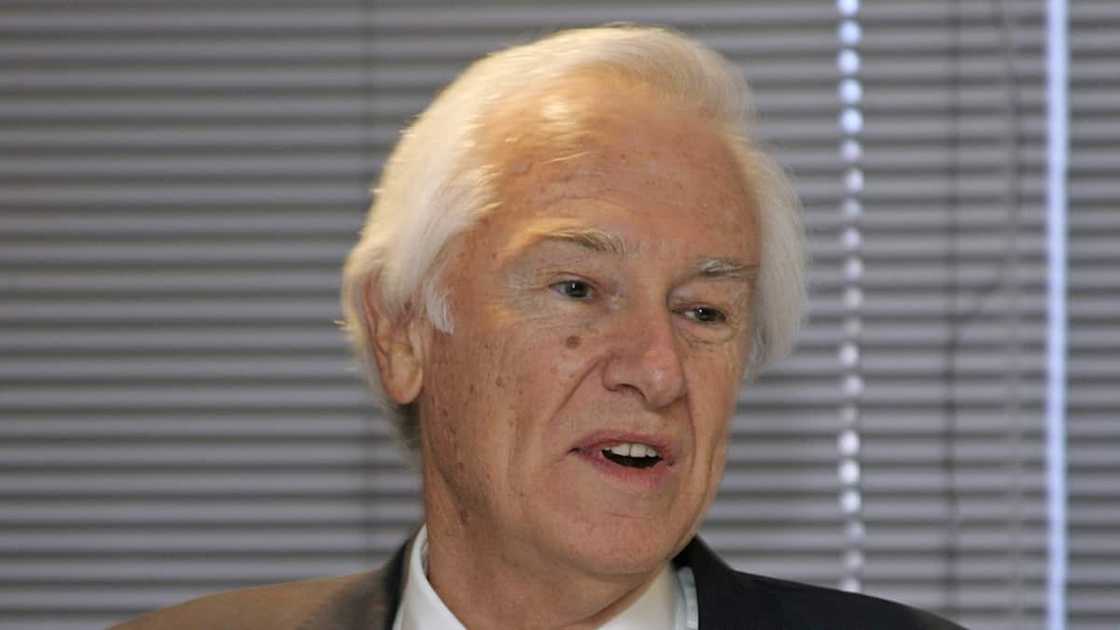 The late Allan WB Gray at the announcement of Allan Gray Investments donation The late Allan WB Gray at the announcement of Allan Gray Investments donation