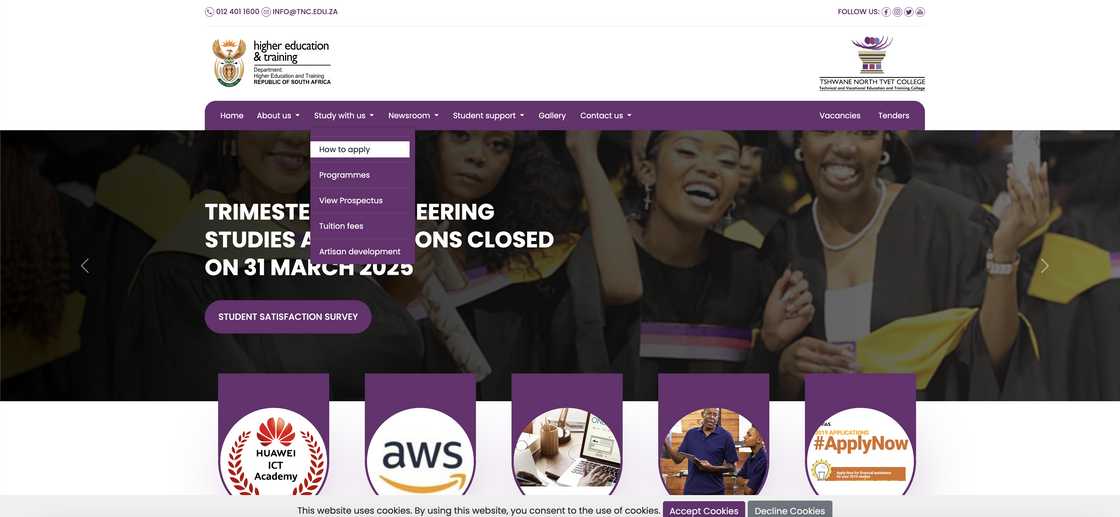 How to apply at Tshwane North Tvet college How to apply at Tshwane North Tvet college