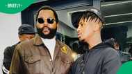 SA gives Sjava flowers for supporting Emtee during sold out One Man Show: "A brotherhood I live for"